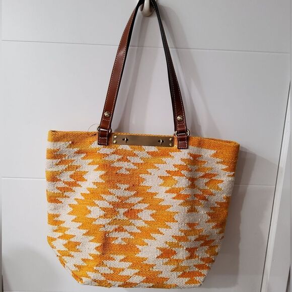 Patricia Nash Woven Chennai Tote